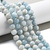 Natural Aquamarine Beads Strands G-R446-10mm-05-01-1