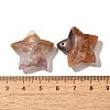 Natural Amethyst Lace Agate Pendants G-A244-08F-3