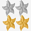 Stainless Steel Starfish Stud Earrings for Women YM4343-2-3