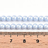 Baking Painted Pearlized Glass Pearl Bead Strands HY-N002-4mm-C04-5