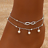 Double Layer Anklets VL2351-1