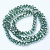 Electroplate Glass Beads Strands EGLA-A034-T4mm-C03-2