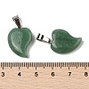 Natural Green Aventurine Pendants G-B127-11P-05-4