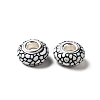 Opaque Resin European Beads RESI-C055-01B-2