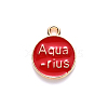 Alloy Enamel Pendants X-ENAM-S124-01A-07J-3