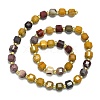 Natural Mookaite Beads Strands G-I376-D57-01-2