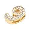 Brass Micro Pave Cubic Zirconia Pendants KK-B167-22G-9-2