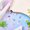 10Pcs 10 Styles 201 Stainless Steel Pendants STAS-TA0003-45-7