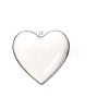 Transparent Plastic Heart Fillable Pendants Decorations XMAS-PW0002-03B-1
