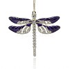 Alloy Enamel Dragonfly Big Pendants ENAM-L034-05P-1