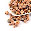 Mixed Antique Style Acrylic Beads MACR-R546-02-1