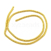 Electroplated Synthetic Non-Magnetic Hematite Beads Strands G-I360-E01-01-2