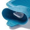 Random Color Rubber Hot Water Bag AJEW-B018-01A-5