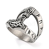 304 Stainless Steel Ring RJEW-B055-01AS-02-1