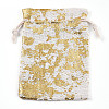 Christmas Theme Cotton Fabric Cloth Bag ABAG-H104-B21-3