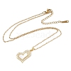 201 Stainless Steel Cable Chain Necklaces NJEW-P309-12G-2