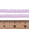 Imitation Jade Glass Beads Strands GLAA-T028-3mm-11D-4