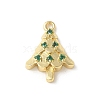 Brass Micro Pave Cubic Zirconia Pendants KK-P290-47A-G-1