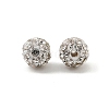 Grade A Rhinestone Pave Disco Ball Beads RB-Q100-12-2