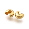 304 Stainless Steel Crimp Beads Covers X-STAS-P239-34G-04-2