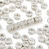 Brass Crystal Rhinestone Beads KK-Q401-03S-2