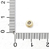 Flat Round Brass Micro Pave Cubic Zirconia Cabochons KK-P345-13G-A02-3