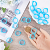 Gorgecraft 60Pcs Silicone Pendant SIL-GF0001-44-3