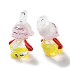 Handmade Lampwork Pendants LAMP-L078-005B-2