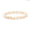 Natural Pearl Stretch Bracelets for Women Girl BJEW-JB06855-02-1