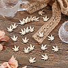 60Pcs Wood Pendants WOOD-FH0002-30C-4