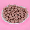 Round Silicone Focal Beads SI-JX0046A-111-3