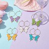 Alloy Enamel Wine Glass Charms AJEW-JO00240-2