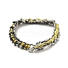 Men's Alloy Dragon Wrap Chain Bracelet BJEW-A129-01-1