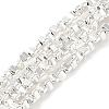 Electroplated Synthetic Non-Magnetic Hematite Beads Strands G-U003-14B-1