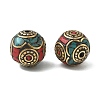 Handmade Tibetan Style Beads KK-Z157-02AG-02-1