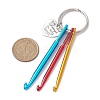 Aluminum Crochet Hooks Keychain KEYC-JKC01013-03-3