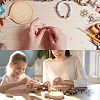 2 Styles Wooden Weaving Beading Loom Kit TOOL-NB0001-63-5