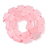 Natural Rose Quartz Beads Strands G-C270-N01-3