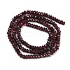 Natural Garnet Beads Strands G-B175-A03-2x4mm-3
