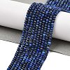 Dyed Natural Lapis Lazuli Beads Strands G-K376-B05-01-2