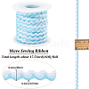 Two Tone Polyester Wavy Fringe Trim Ribbon OCOR-GF0003-97D-2