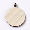 Pine Wood Big Pendants WOOD-P013-07-1