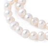 Natural Cultured Freshwater Pearl Beads Strands PEAR-I007-07Q-07A-4