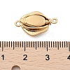 Brass Box Clasps KK-C075-13G-01-3