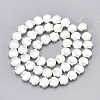 Electroplate Non-magnetic Synthetic Hematite Beads X-G-T061-181S-2