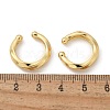 Rack Plating Brass Chunky Cuff Earrings for Women EJEW-G288-14G-4