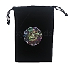 Velvet Tarot Cards Storage Drawstring Bags PW-WGD1949-06-1