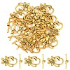 20Pcs Tibetan Style Alloy Toggle Clasps TIBE-YW0001-99AG-1