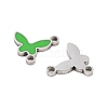 304 Stainless Steel Enamel Connector Charms STAS-Z078-21P-2