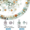2 Strands 2 Styles Natural Flower Amazonite Beads Strands G-PH0002-31-2